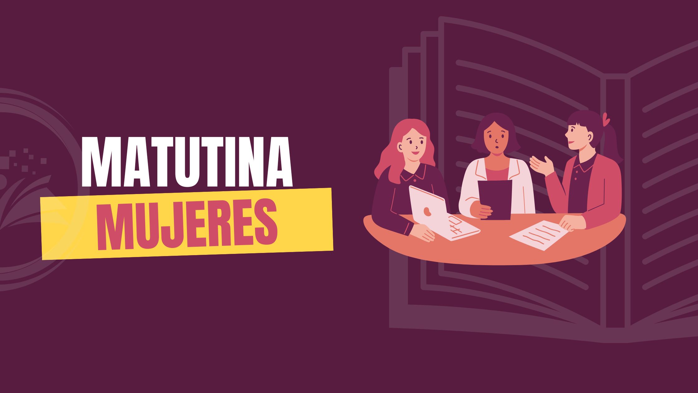 Lee más sobre el artículo Matutina para Mujeres | Domingo 21 de Julio de 2024 | Las palabras de aprecio en el trabajo